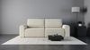 AX LIVING Modern Schlafsofa Otterton 250 cm Beige Creme mit Bettkasten Bild 2