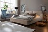 KAWOLA Bett HENRY Polsterbett Cord taupe 200x200cm Bild 2