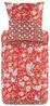 Bettwäsche Bassetti Mako Satin Vicenza R1 Blumen Ranken Rot 155x220 Bild 3