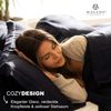 MAGANO Kissenbezug, Bambus & Baumwolle Satin, Luxus Kopfkissenbezug, (1 Stück), 400 TC Luxusqualität, Hypoallergen, Thermoregulierend Bild 2