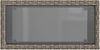 vidaXL Garten-Beistelltisch mit Glasplatte Grau 58x27,5x55 cm Rattan 366133 Bild 5