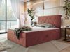 Boxspringbett 'Simoti' rosa 160x200 cm Bild 2