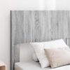vidaXL Bettgestell mit Stauraum und Kopfteil Grau Sonoma 75x190 cm 3414430 Bild 3