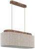 Hängeleuchte, JANNIE, Braun, Holz, E27, 3-flammig, höhenverstellbar Bild 3