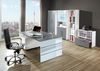 Kerkmann Schreibtisch Lugano Glas BxT 160x80cm grafit Bild 3