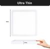 LQWELL LED Deckenleuchte Deckenleuchte Ultra-flach LED Decken-Panel 32W Durchmesser 40CM/50CM, LED fest integriert, neutralweiß, für Wohnzimmer Badezimmer Schlafzimmer Küche Balkon Keller Büro Bild 4