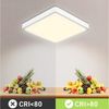 LQWELL LED Deckenleuchte Deckenleuchte Ultra-flach LED Decken-Panel 32W Durchmesser 40CM/50CM, LED fest integriert, neutralweiß, für Wohnzimmer Badezimmer Schlafzimmer Küche Balkon Keller Büro Bild 2