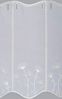 Scheibengardine Lysel - Wiesenblumen (Bx H) 64cm * 45cm Grau/Hellgrau Bild 3