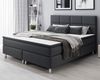 Boxspringbett Rotterdam 140x200 cm Webstoff Anthrazit Bild 1