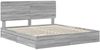 vidaXL Aufbewahrungsbett Graues Sonoma 180 x 200 cm Holzwerkstoff 3412663 Bild 4