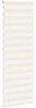 vidaXL Doppelrollo Marmorbeige 70x230 cm Stoffbreite 65,9 cm Polyester 4014697 Bild 3