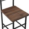 Herrendiener Stuhl Anaheim 107x45x45 cm Walnussoptik en. casa Bild 4