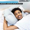 MAVURA Schlafkissen AIRSLEEP 3D Ergonomisches Schlafkissen Wolkenkissen rundum, AirSleep 3D Ergonomisches Schlafkissen, Kopfkissen Nackenkissen Memory Kissen mit Füllung Bild 2