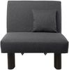 Faltsessel Kalomira Bezug Flachgewebe Metall schwarz / graphit 21507 Bild 2