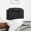 vidaXL Kopfteil-Kissen Schwarz 90 cm Kunstleder 374767 Bild 4