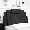 vidaXL Kopfteil-Kissen Schwarz 90 cm Kunstleder 374767 Bild 3