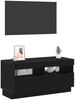vidaXL TV-Schränk Schwarz Eichen-Optik 80 x 35 x 40 cm Holzwerkstoff 862566 Bild 3