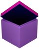 Giftcompany Aufbewahrungsbox Aufbewahrungsbox Neo Quadratisch Dunkelblau Lila (13 x 13 x 13 cm) Bild 3