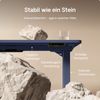 Desktronic HomePro Elektrisch höhenverstellbarer Schreibtisch 120x60cm Blau/Blau mit Memory-Funktion, Anti-Kollisions Technologie, USB-A und USB-C-Ladeanschlüssen Bild 4