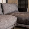 Bronx71 Ecksofa Denver Samt anthrazit rechts Bild 4