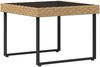 vidaXL Gartensofa-set mit Kissen 2 pcs Natur Poly Rattan Stahl 42026821 Bild 4
