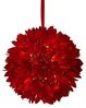 Online-Fuchs Fensterdekoration Blätterball mit LED-Lichterkette - Herbst, Winter, Weihnachten Deko, zum aufhängen - 6-Stunden Timer - Farben: Rot, Gold, Silber Bild 4