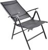 Gartensessel Klappsessel Hochlehner VENETO Gestell Aluminium anthrazit Bild 2