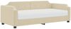 vidaXL Tagesbett mit Matratze Creme 80x200 cm Stoff 3197615 Bild 2