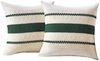 Agger Kissenbezug 2er-Set Boho-Zierkissenbezüge 45x45 cm, Rustikale Retro-Kissenhüllen, (2 Stück), für Wohnzimmer, Schlafzimmer, Couch, Bett, Sofa & Sessel Bild 1