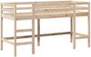 vidaXL Hochbett mit Leiter und Dach 80x200 cm Massivholz Kiefer 3282112 Bild 5