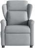 vidaXL Relaxsessel Elektrisch Hellgrau Stoff 3303114 Bild 5