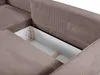 Vente-unique - Ecksofa mit Schlaffunktion - Ecke Links - Cord - Hellviolett - AMELIA Bild 5
