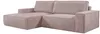 Vente-unique - Ecksofa mit Schlaffunktion - Ecke Links - Cord - Hellviolett - AMELIA Bild 4
