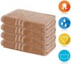 Lavea Duschtücher 4er Set Duschtuch 70 x 140 cm, Elena Frottee Handtücher, (Set, 4-St), Dusch-Handtuch, 500 g/m² Frottier, weich & saugstark, pflegeleicht Bild 2