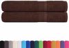 vidaXL Handtücher FROGN 2 Stk. Braun 100x200 cm 360 g/m² 136770 Bild 2