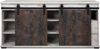 Sideboard >Sevilla< in Industrial-Design Aratinga Kiefer - 180x87x40cm (BxHxT) Bild 2