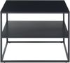 Couchtisch Solund mit Ablage 60x60x45 cm Schwarz, matt [en. casa] Bild 4