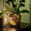 s.luce Orb LED-Dekolampe Glaskugel Ornament Klar Ø 20cm Bild 5
