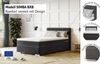 COTTA Boxspringbett Simba, wahlweise mit oder ohne Matratze und Topper bestellbar Bild 4