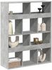vidaXL Raumteiler Betongrau 100x33x125,5 cm Holzwerkstoff 3309522 Bild 3