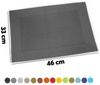 matches21 HOME & HOBBY Platzset Tischsets BORDA 12er Set Beige als Tischuntersetzer, (12-St), Abwaschbare Platzsets als Tischunterlagen für Ess-Tisch Tisch-Deko Bild 2