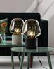 Tischlampe Beton grau mit Rauchglas Schirm Nordlux Christina E27 Bild 4