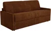 Vente-unique - CALIFE Sofa Stoff Rot - B 223 cm94 cm x H 99 cm x L 150 cm Bild 4