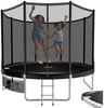 HOMALL Gartentrampolin Ø 228 cm Kindertrampolin Outdoor Trampolin, (Mit Sicherheitsnetz, Sprungtuch und Leiter Ø228/305/366CM) Bild 5