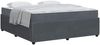 vidaXL Bettrahmen mit Matratze Dunkelgrau 180 x 200 cm Stoff 3398426 Bild 2