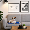 lionto Kühlmatte, angenehme Abkühlung für Hunde & Katzen, selbstkühlend & sicher, ideal für Sommer & Reisen, 90x50 cm, blau Bild 2