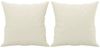 vidaXL 2-Sitzer-Sofa mit Zierkissen Creme 140 cm Samt 3200953 Bild 5