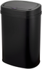 Five Stars® Mülleimer mit Sensor, Edelstahl Schwarz, 60 Liter, 72x40x29cm Bild 1