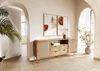 Sideboard Mango 200x40x80 natur lackiert VALENCIA #120 Bild 2
