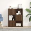 vidaXL Bücherregal Braun Eichen-Optik 60x24x76,5 cm Holzwerkstoff 860388 Bild 3